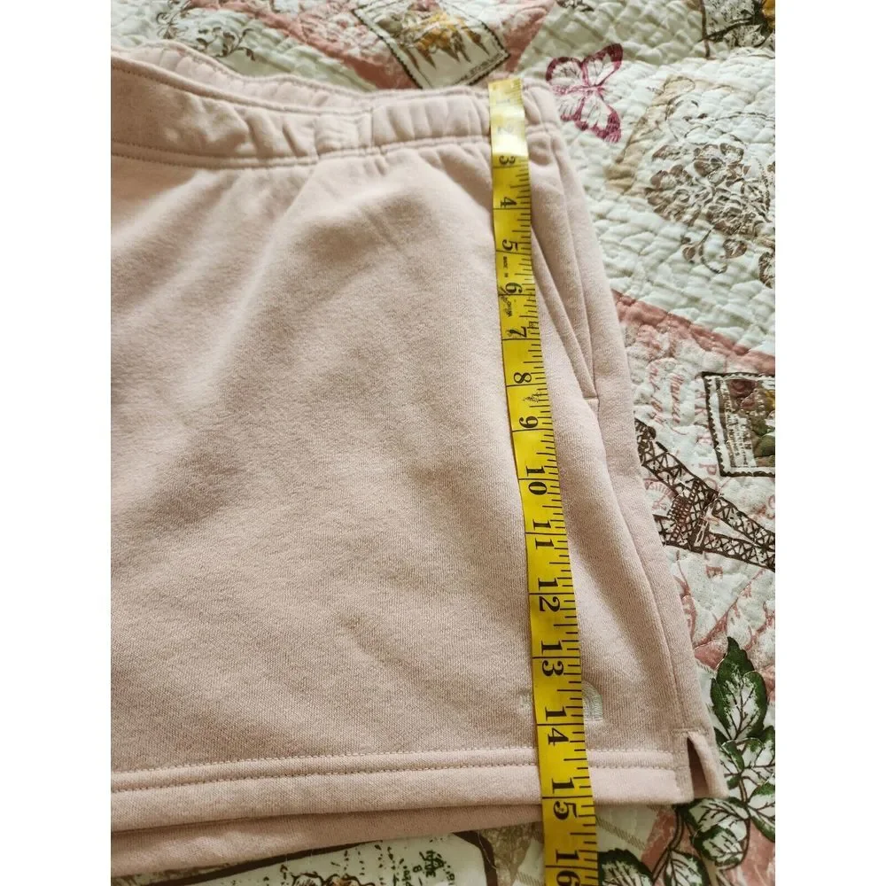 The North Face Half Dome Fleece Shorts Pockets Pink Moss Womens Size‎ XXL